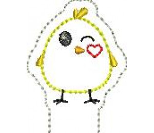 Stickdatei - ITH Stifteaufsatz Monster